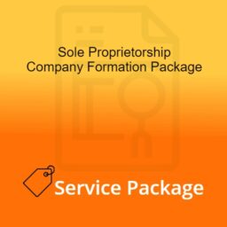 Sole proprietorship company formation package