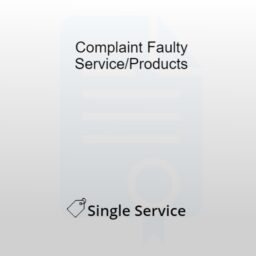 Complaint Faulty Service/Products-India