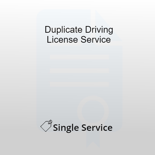 Duplicate Driving License - India