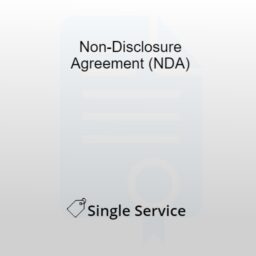 Non-disclosure agreement (NDA) - India