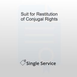Suit for Restitution of Conjugal Rights India