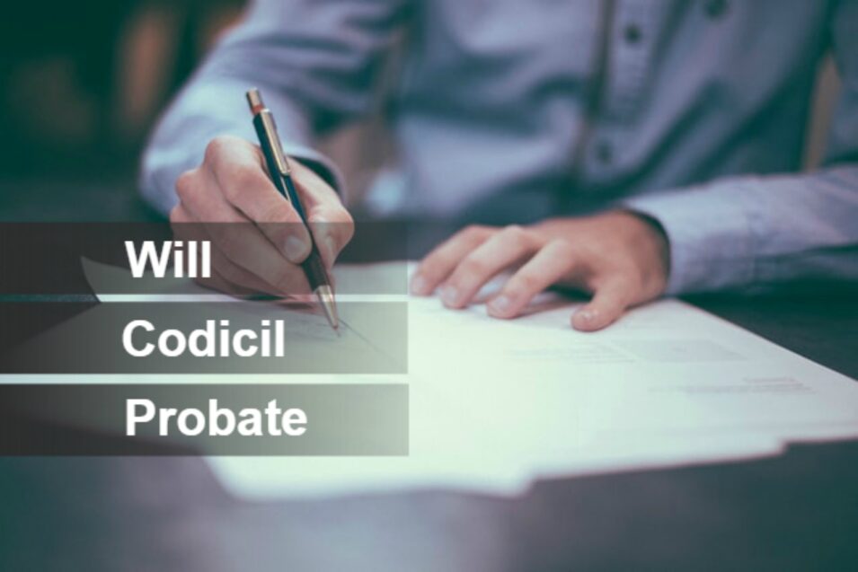 Will Codicil Probate & Estate Management