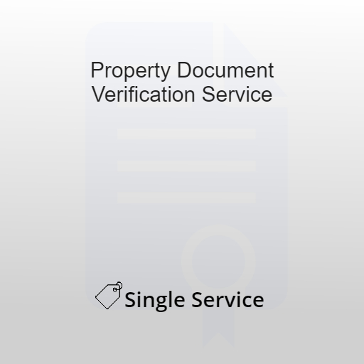Property Document Verification Service