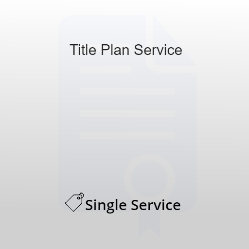title plan service