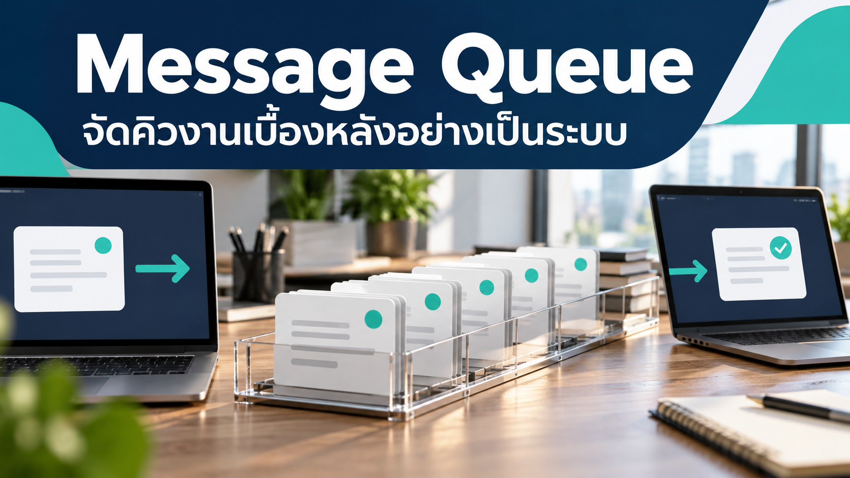 Message Queue จัดคิวงานเบื้องหลังอย่างเป็นระบบ